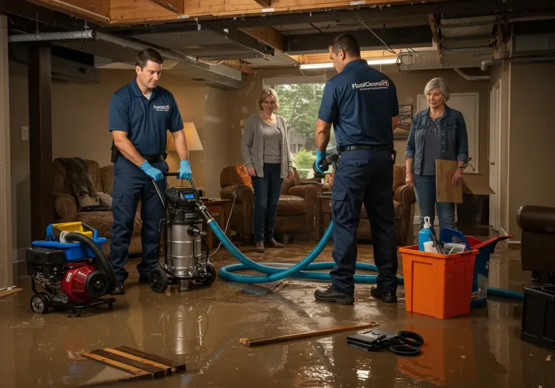 Basement Water Extraction and Removal Techniques process in Warren, RI